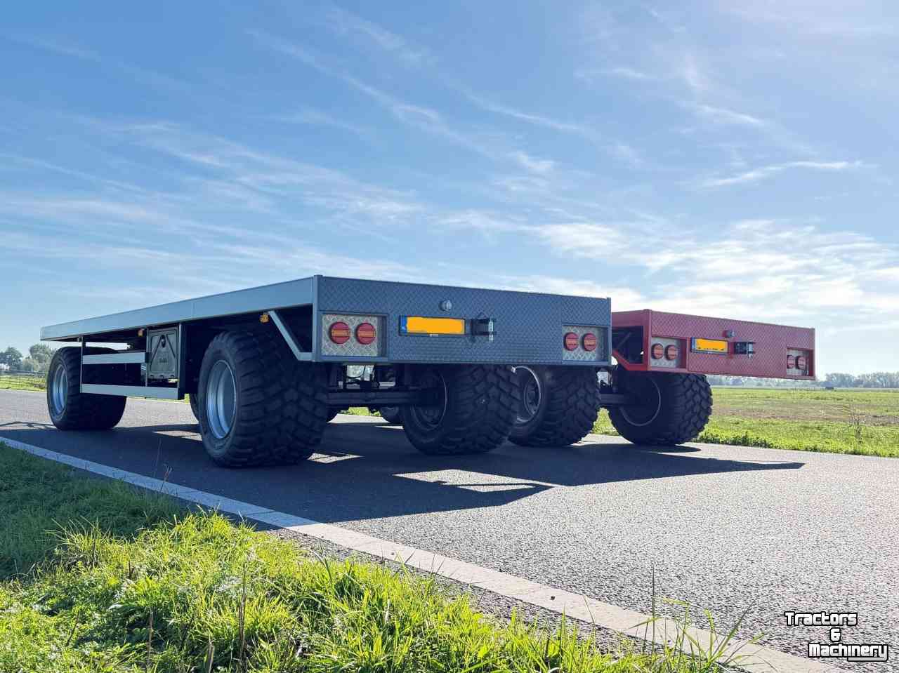 Anhänger Midejo Balenwagen / landbouwwagen / balenkar lengte:   6,5, 7,5, 8,5 Midejo