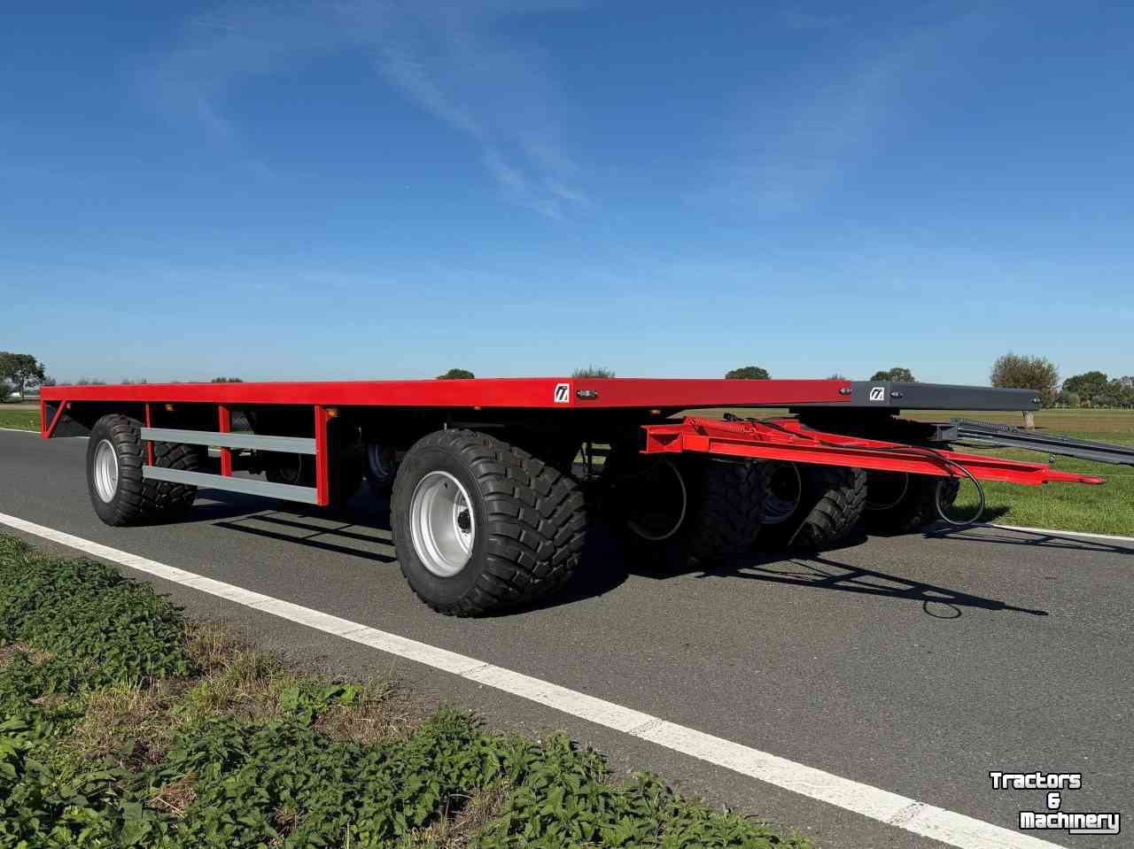 Anhänger Midejo Balenwagen / landbouwwagen / balenkar lengte:   6,5, 7,5, 8,5 Midejo