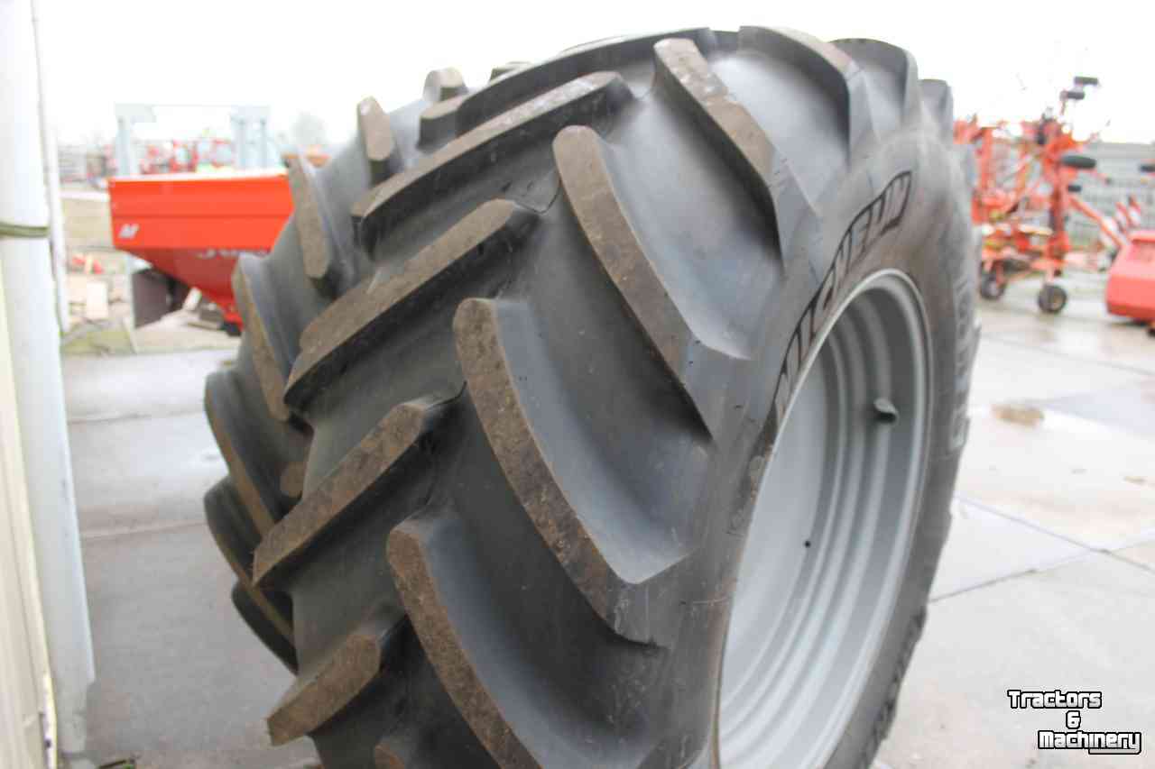 Räder, Reifen, Felgen & Distanzringe Michelin 650/65R38 Multibib trekkerbanden achterbanden wielen velgen tractorbanden 8-gaats
