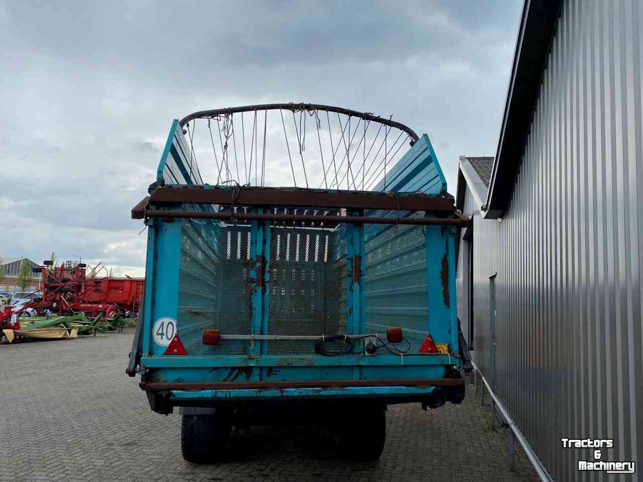 Lade- und Dosierwagen Mengele Rotant LW 745 Opraapwagen