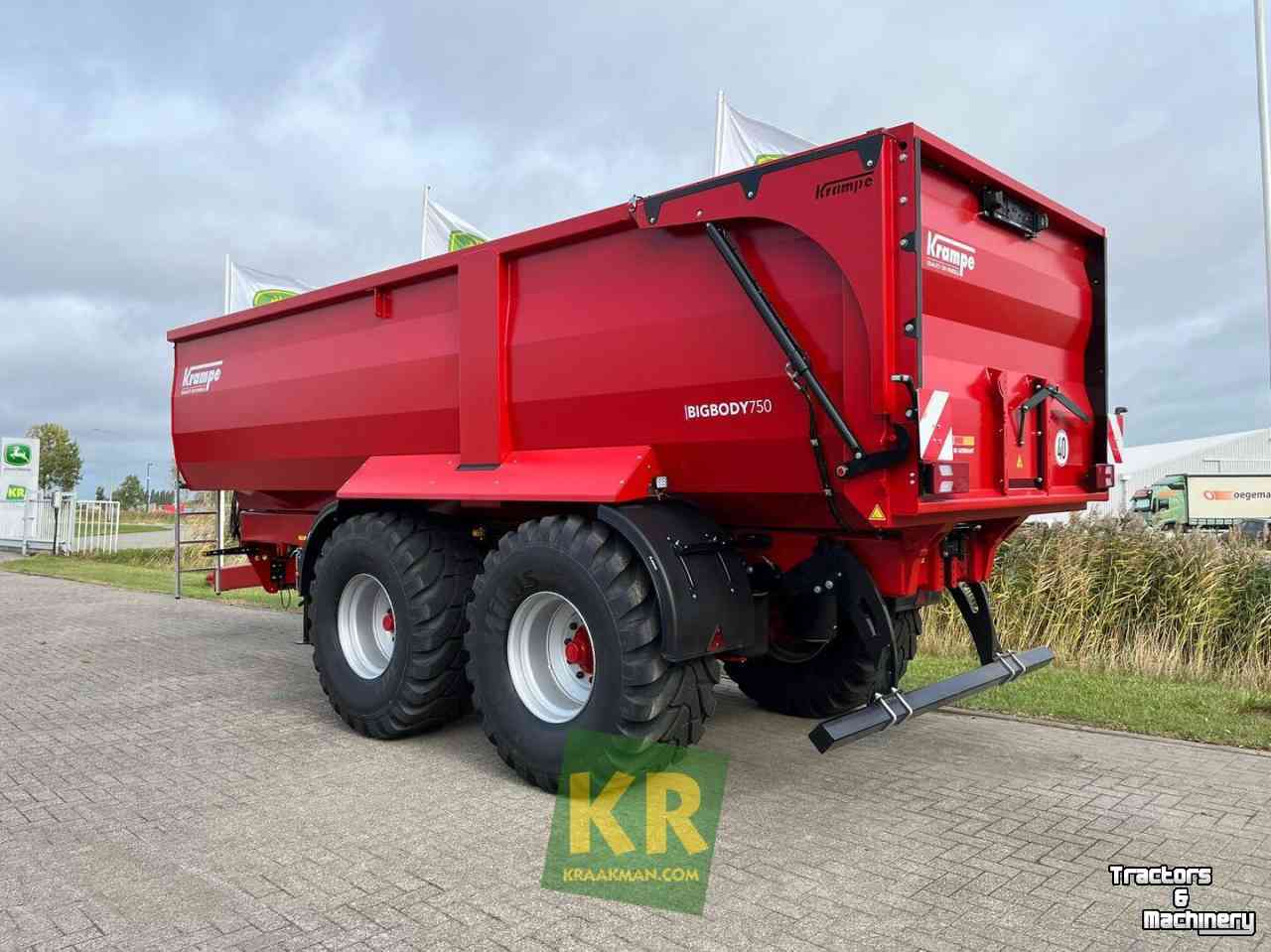 Erdbau-kipper Krampe Big Body 750