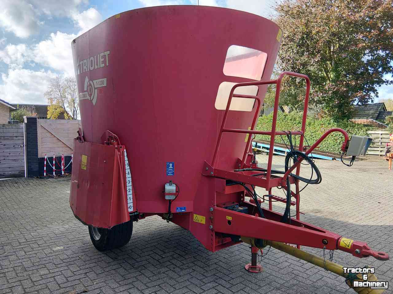 Futtermischwagen Trioliet Solomix 1-1200 Voermengwagen