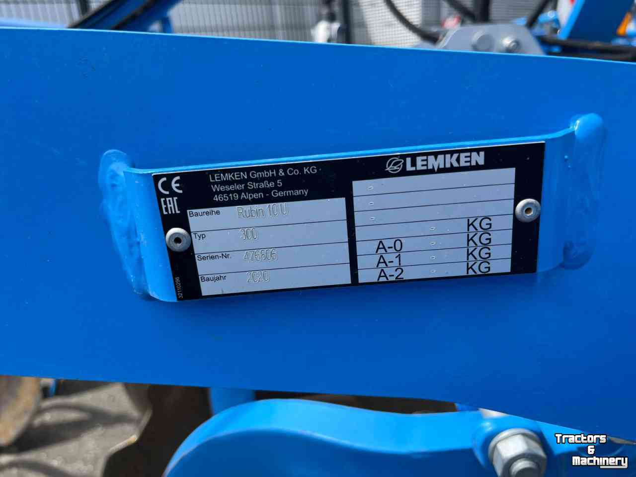 Scheibenegge Lemken Rubin Schijveneg 3 m