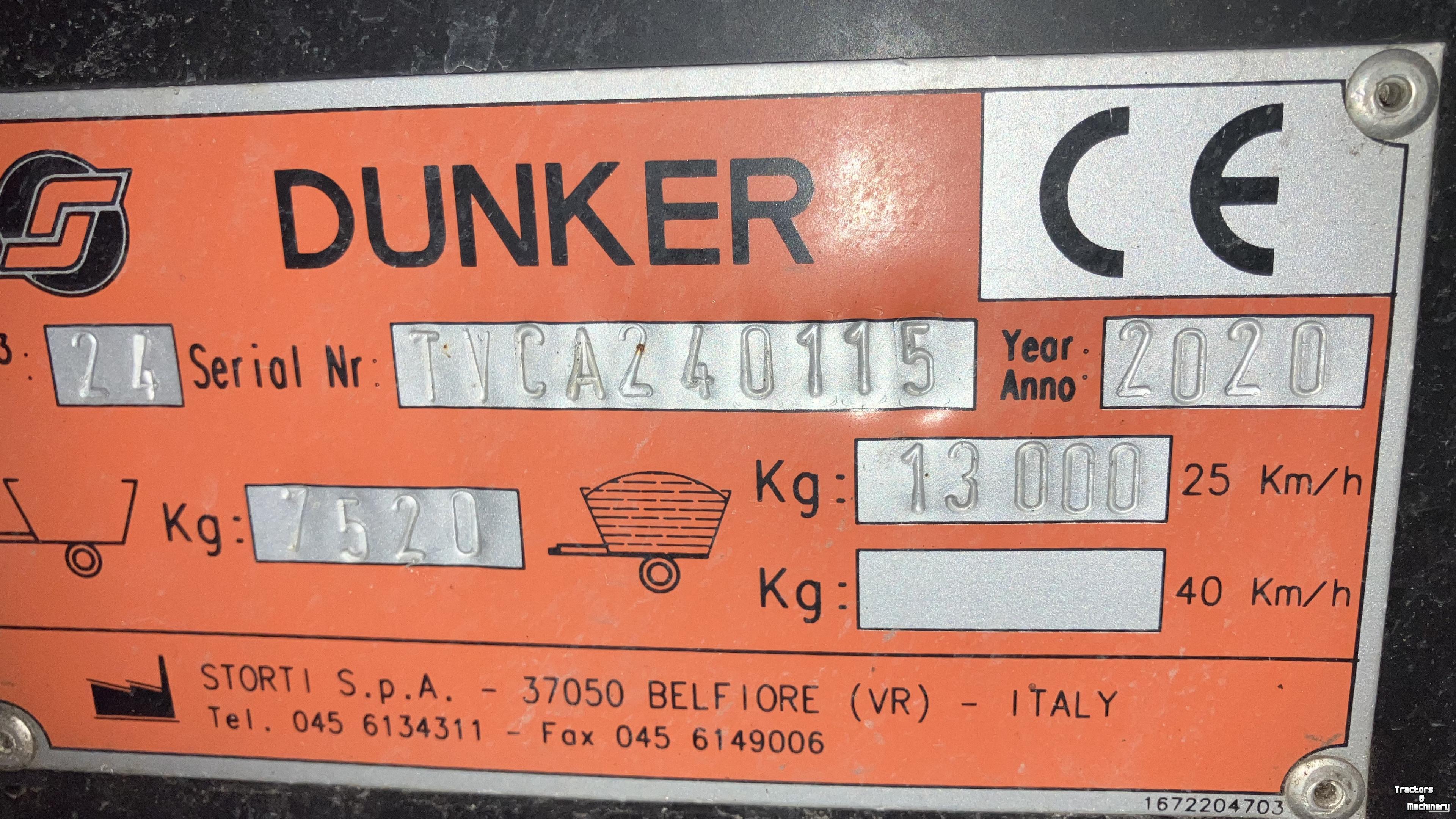 Futtermischwagen Storti Dunker T2 240