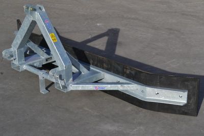 Gülleschieber Qmac RSTL 320HD Rubberschuif Heavy Duty Erfschuif / Modderschuif / Mestschuif / Sneeuwschuif
