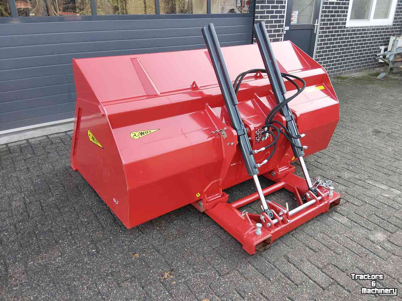 Kartoffel Schaufel / Lade Schaufel Wifo HO-225-ZI Aardappelschepbak / Heftruckbak / Bulkbak