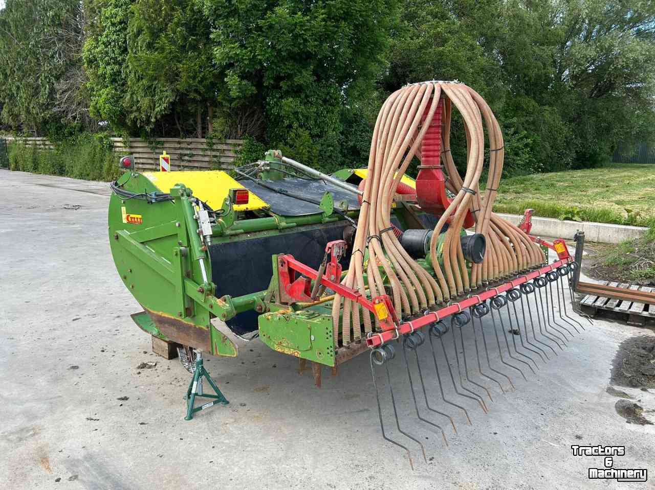 Spatenmaschine Celli Krukas Spitmachine + Rotorkopeg + Zaaiverdeler