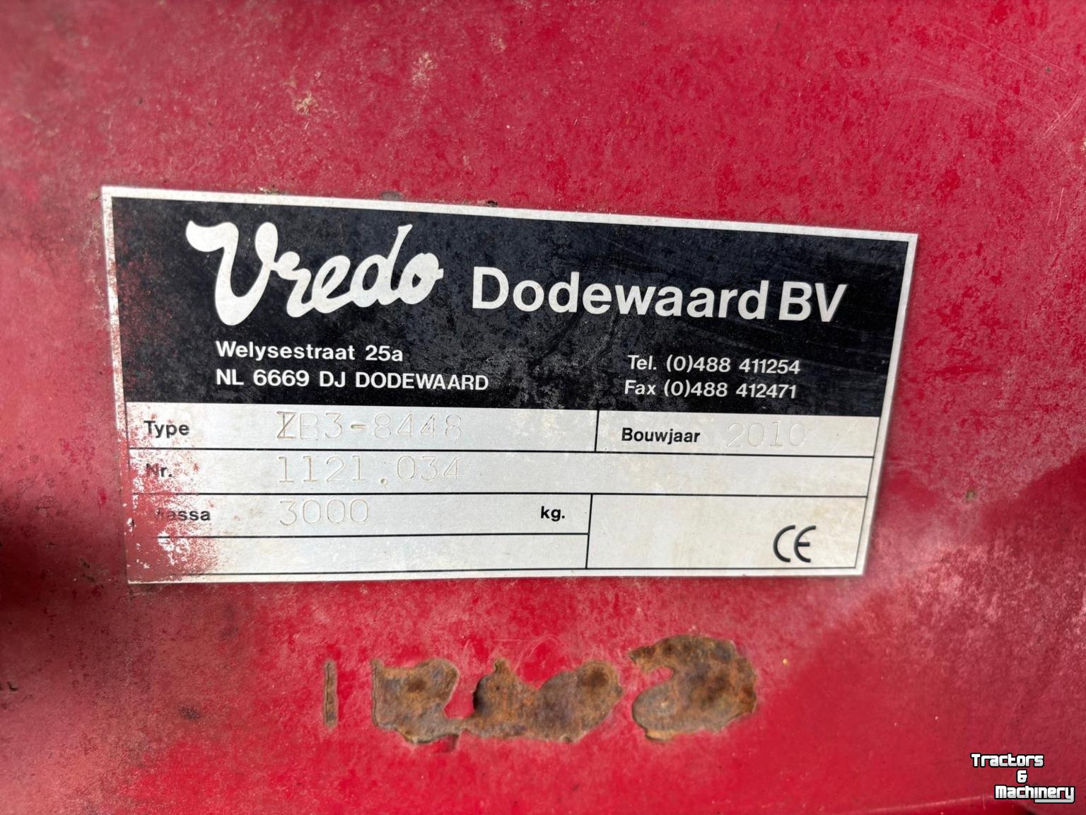 Grünlandinjektor Vredo 840 dubbele schijf graslandbemester