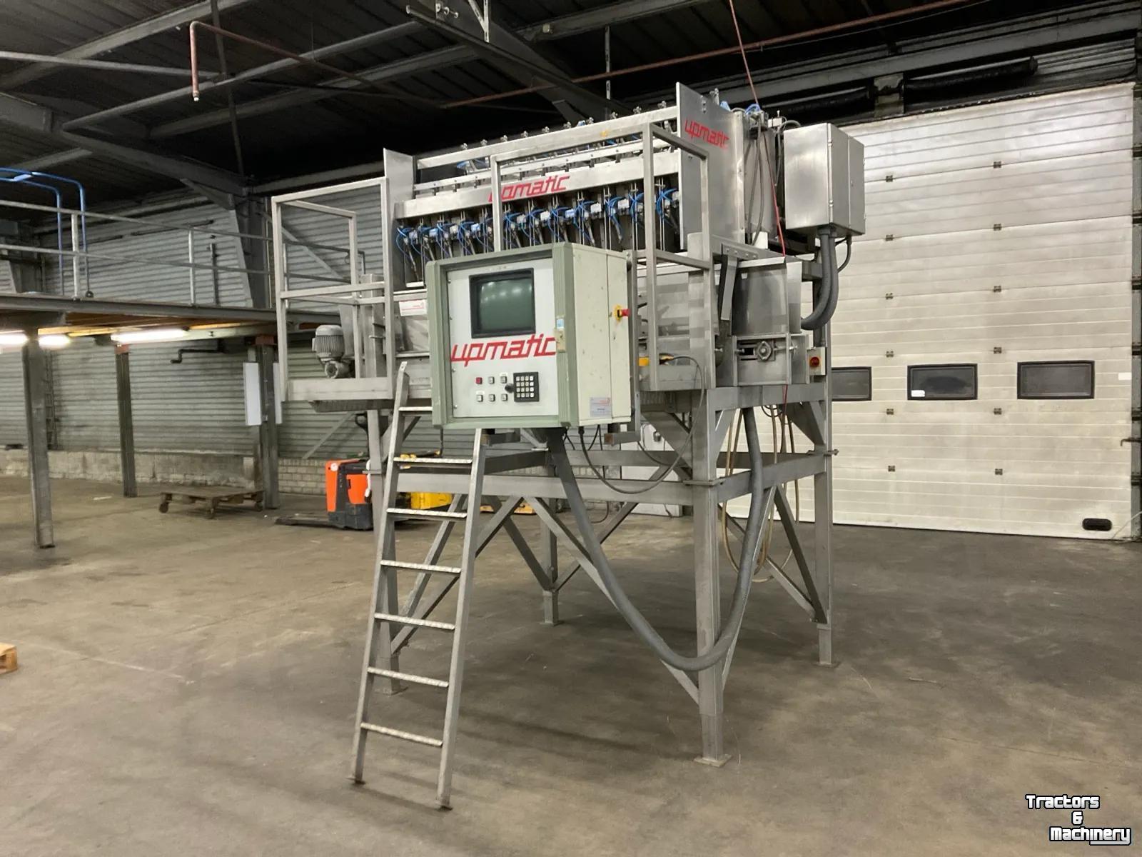 Absackmaschinen  2112 KE  Upmatic 12 baks weger Upmatic 12-head weigher, Upmatic 12-Kopf-Mehrkopfwaage
