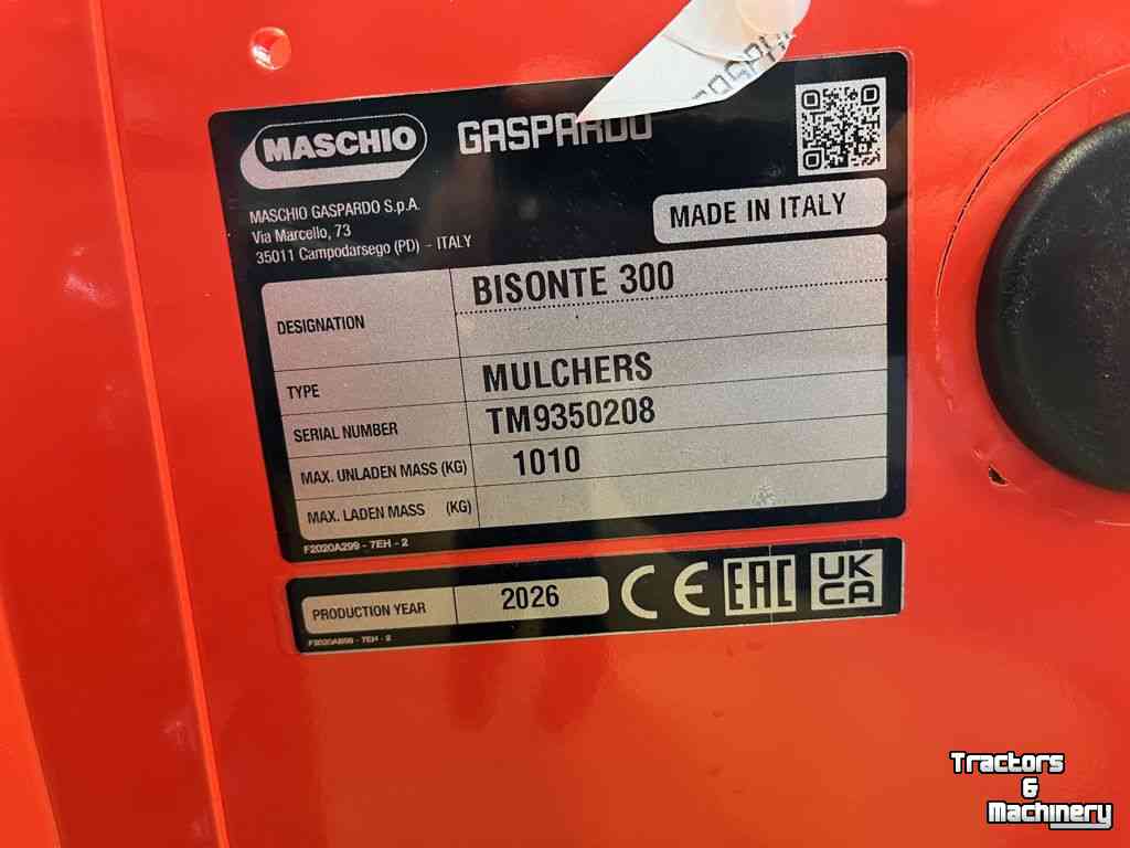 Schlegelmulchgeräte Maschio Bisonte 300 Klepelmaaier Nieuw