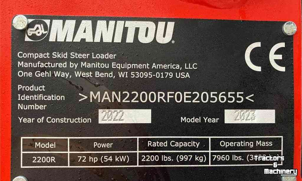 Kompaktlader Manitou 2200R