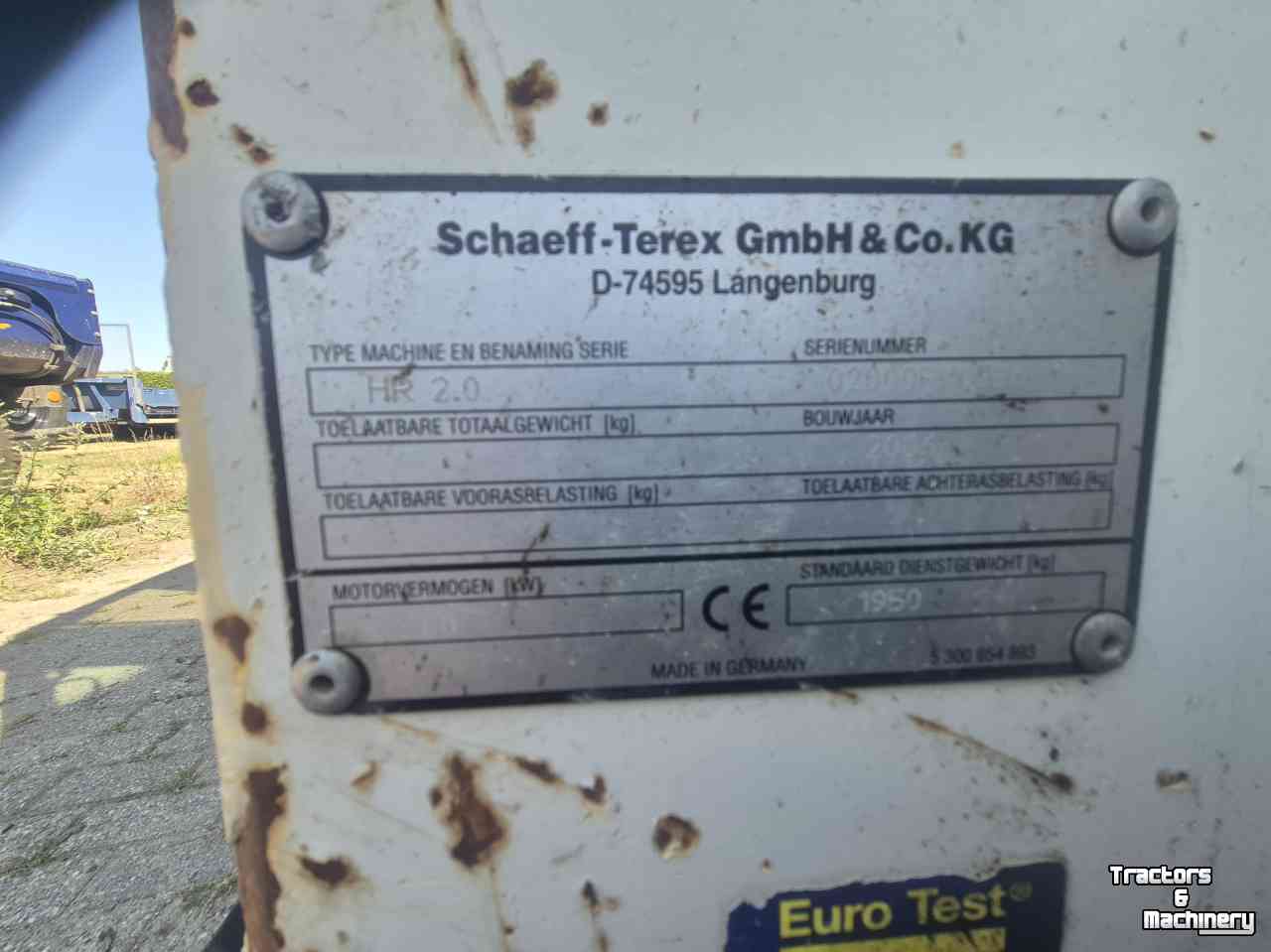 Minibagger Schaeff schaeff Terex HR2.0