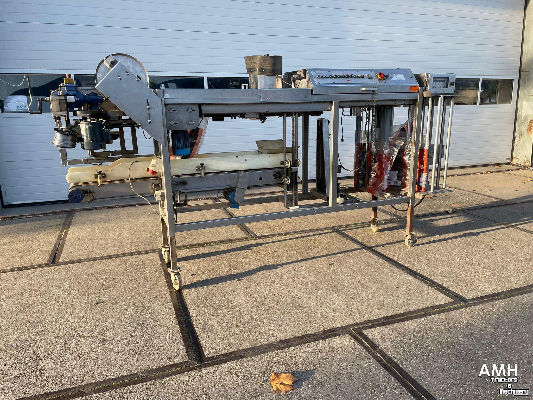Sonstiges Förderanlagen und Material-Handling-Ausrüstungen  Folieverpakker met clipper 3600X1000 Gillenkirch folie rol verpakkingsmachine verpakker PE verpackungsmachine