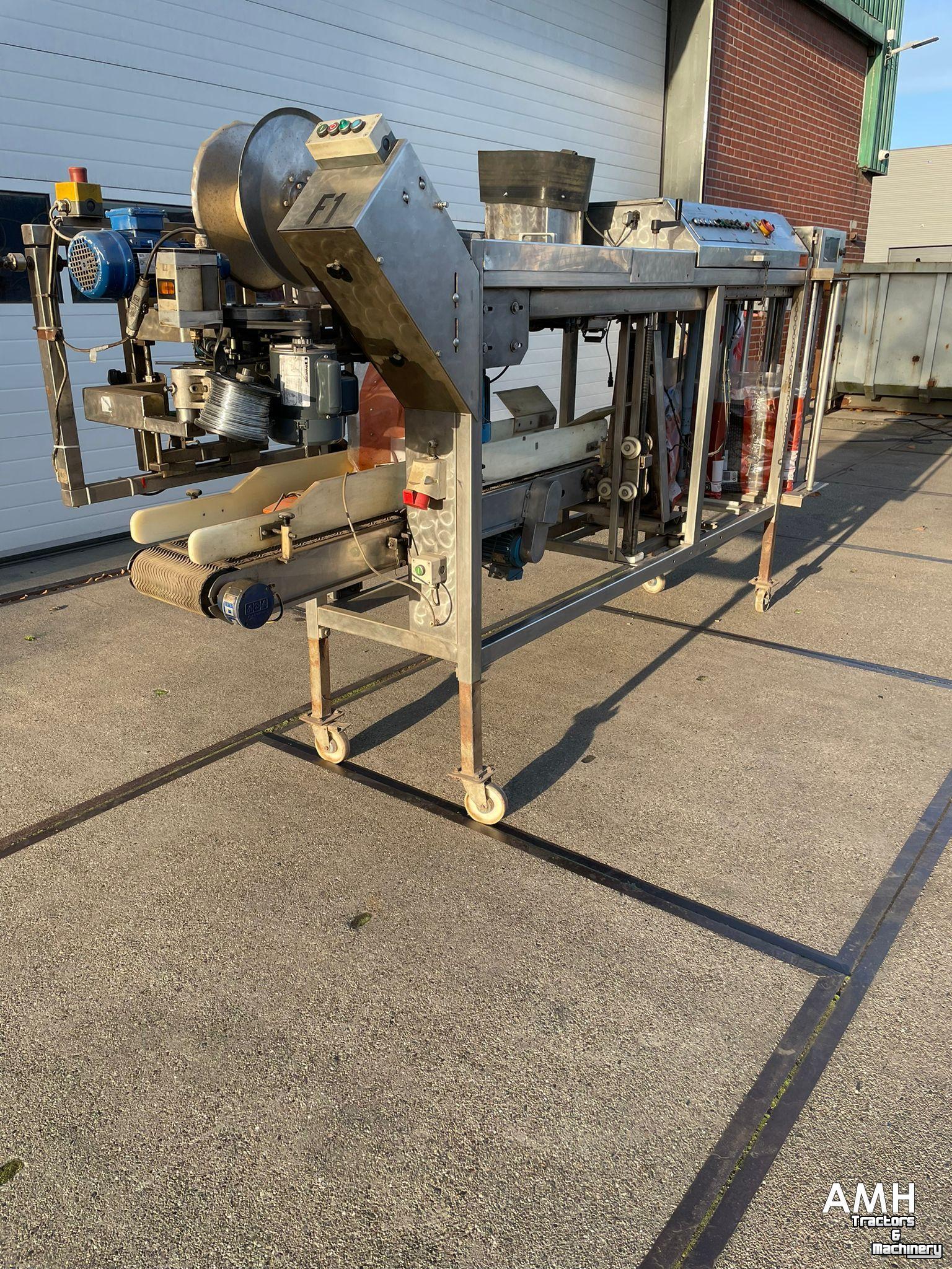 Sonstiges Förderanlagen und Material-Handling-Ausrüstungen  Folieverpakker met clipper 3600X1000 Gillenkirch folie rol verpakkingsmachine verpakker PE verpackungsmachine