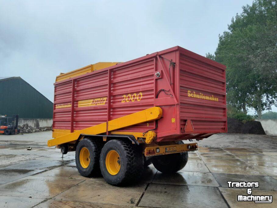 Lade- und Dosierwagen Schuitemaker opraap-/doseerwagen type Rapide 2000 DO