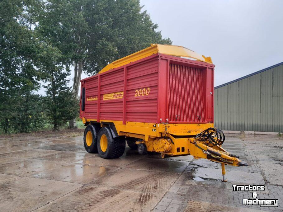 Lade- und Dosierwagen Schuitemaker opraap-/doseerwagen type Rapide 2000 DO