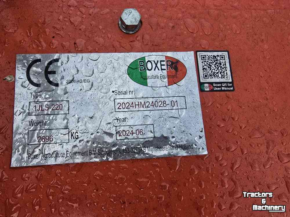 Baumstumpffräse Boxer 1 JLS - 220
