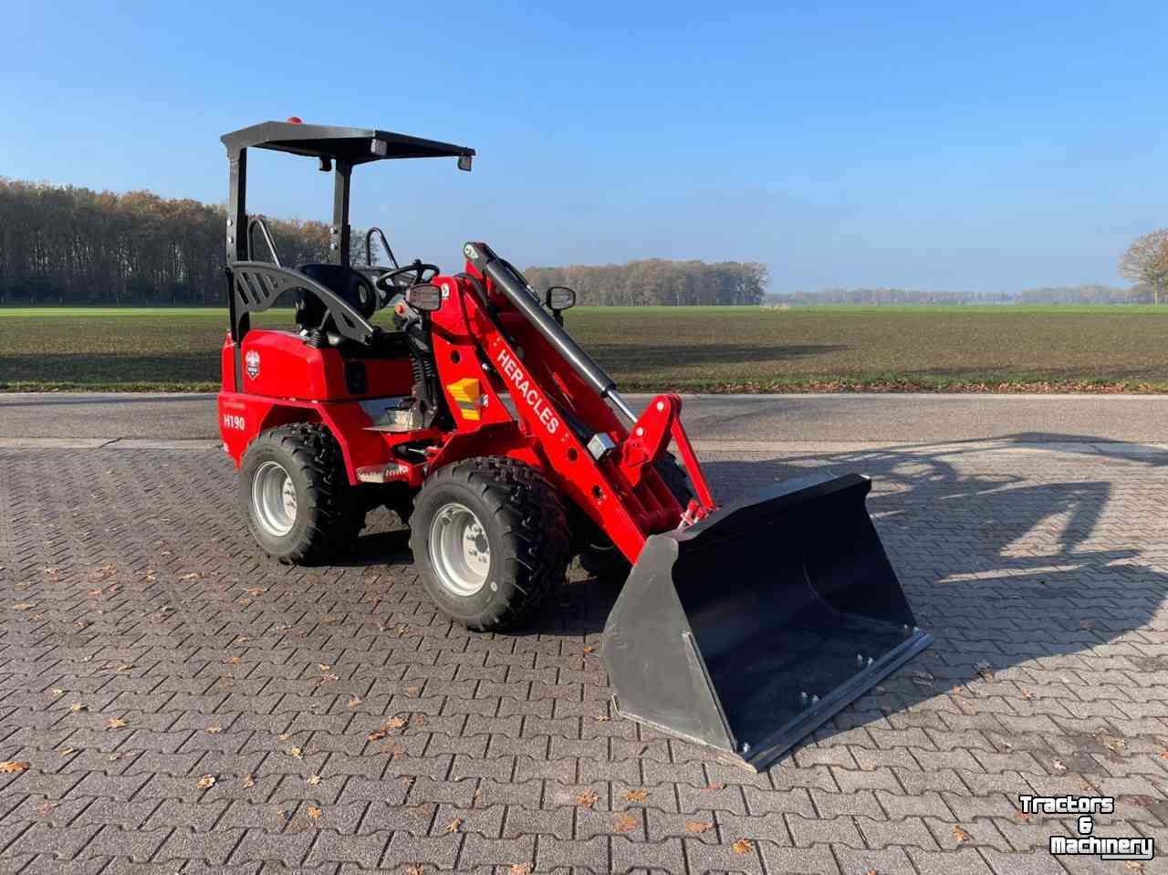 Radlader Heracles H190 Pro, Plus en Telescoop NIEUW!