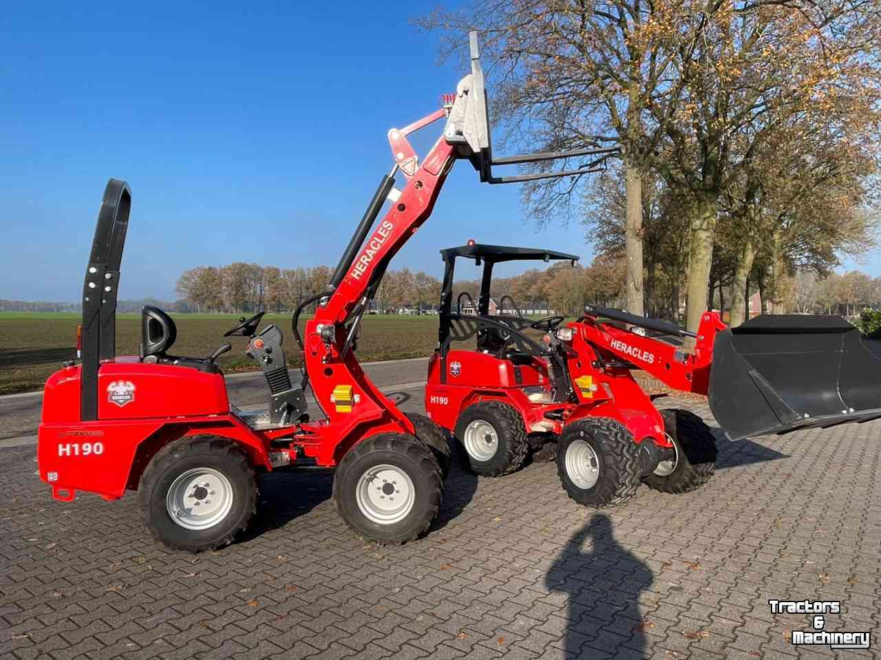 Radlader Heracles H190 Pro, Plus en Telescoop NIEUW!