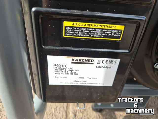 Sonstiges Maschinen und Zubehör für Werkstatt und Hof Karcher PGG 8/3