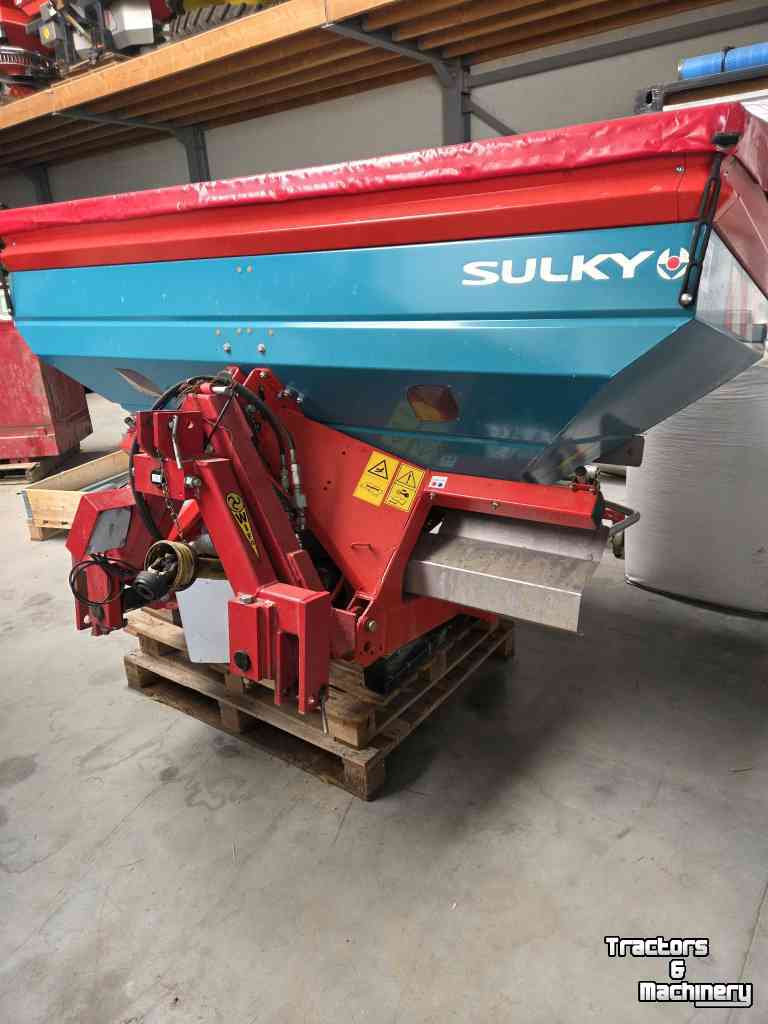 Düngerstreuer Sulky dpx 28 weegstrooier