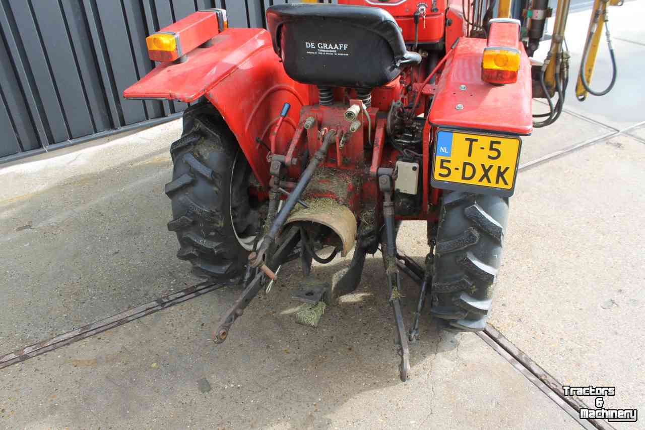 Gartentraktoren  Eastern 184-4 minitrekker minitractor met hydraulische zij-arm (maaiarm)