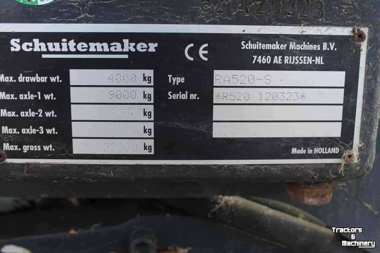 Lade- und Dosierwagen Schuitemaker Rapide 520S 22.5 opraapwagen ladewagen dubbeldoelwagen silagewagen