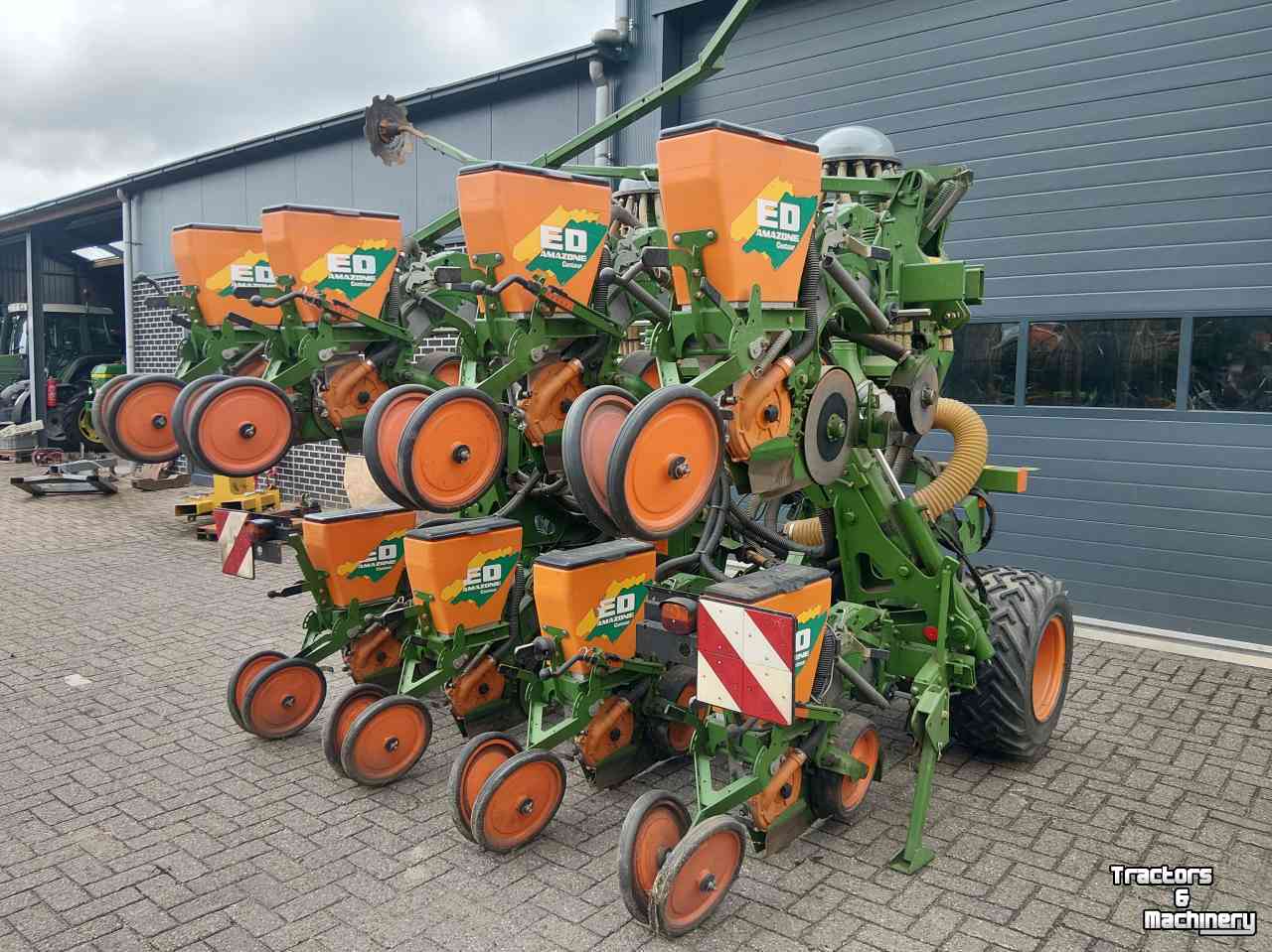 Drillmaschine Amazone ED 601 Maiszaaimachine schijfkouters