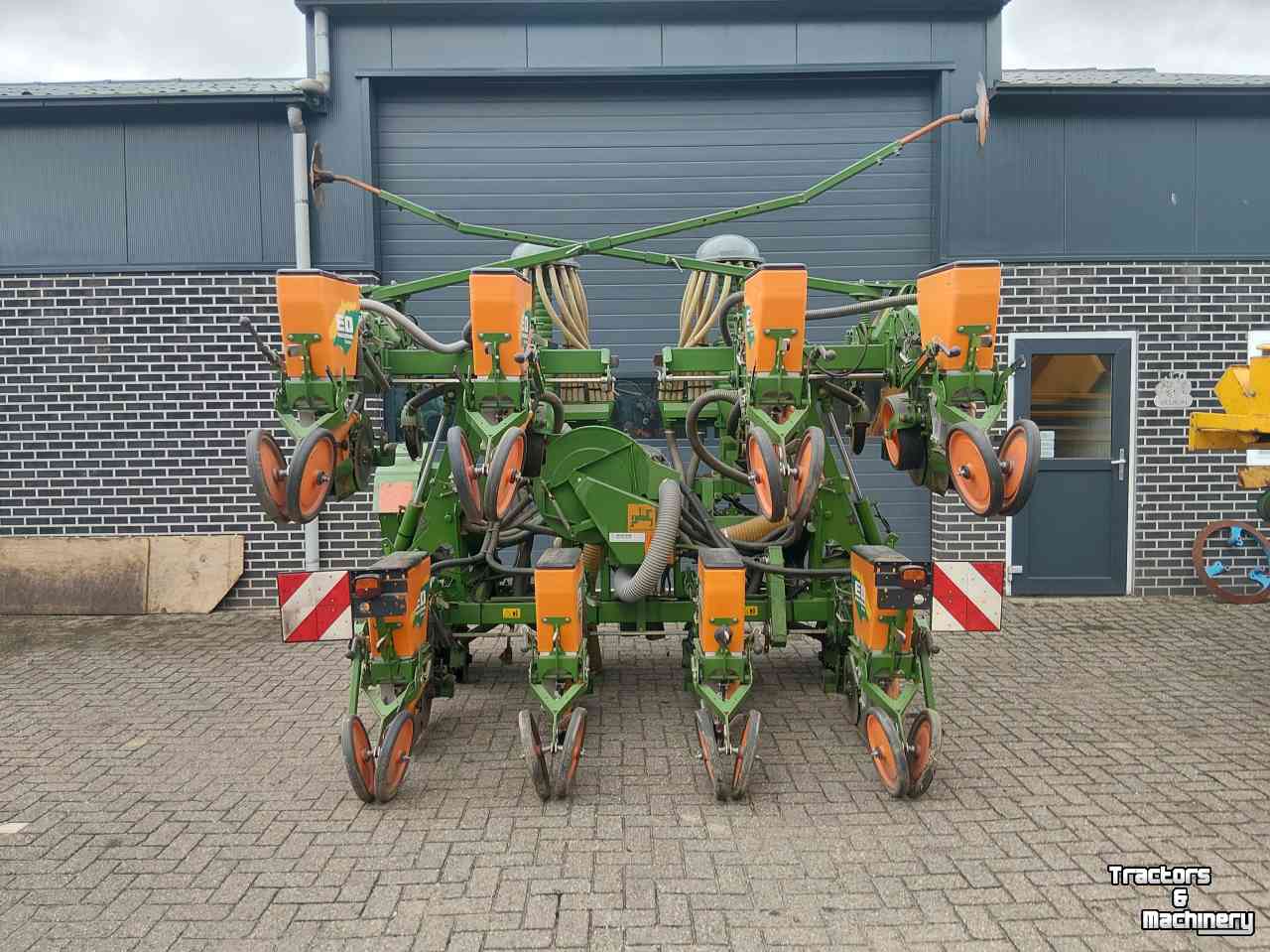 Drillmaschine Amazone ED 601 Maiszaaimachine schijfkouters
