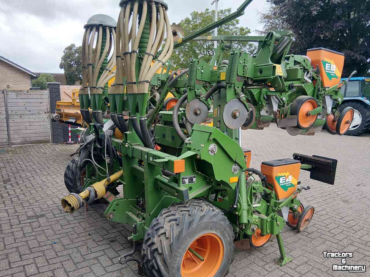 Drillmaschine Amazone ED 601 Maiszaaimachine schijfkouters