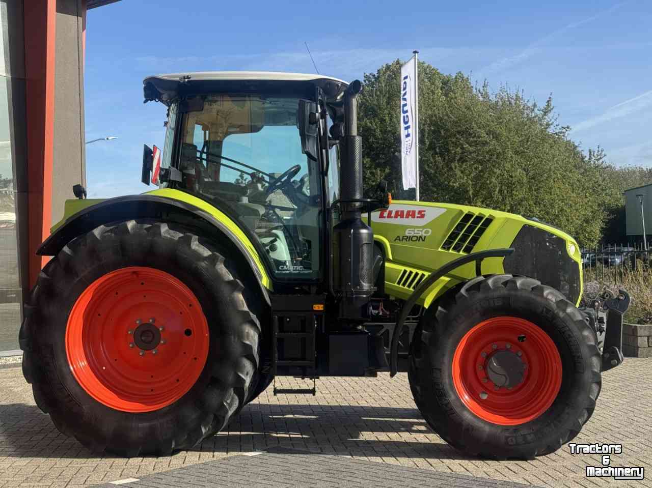 Schlepper / Traktor Claas Arion 650 C-Matic vario Stage V Fronthef Lucht GPS 3140u