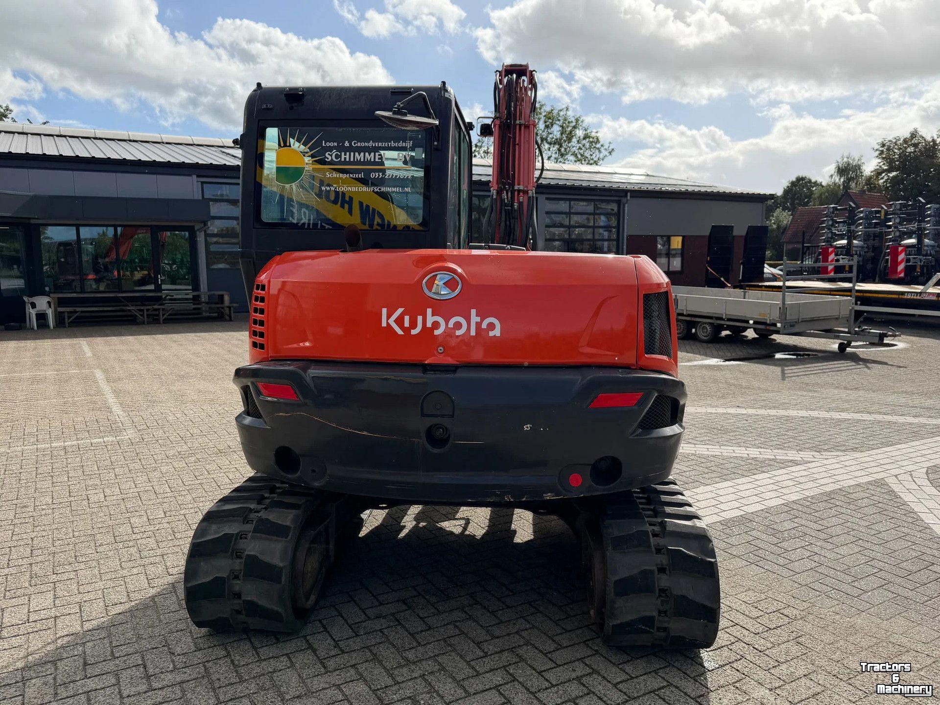 Bagger / Baggermaschine Kubota KX080-4