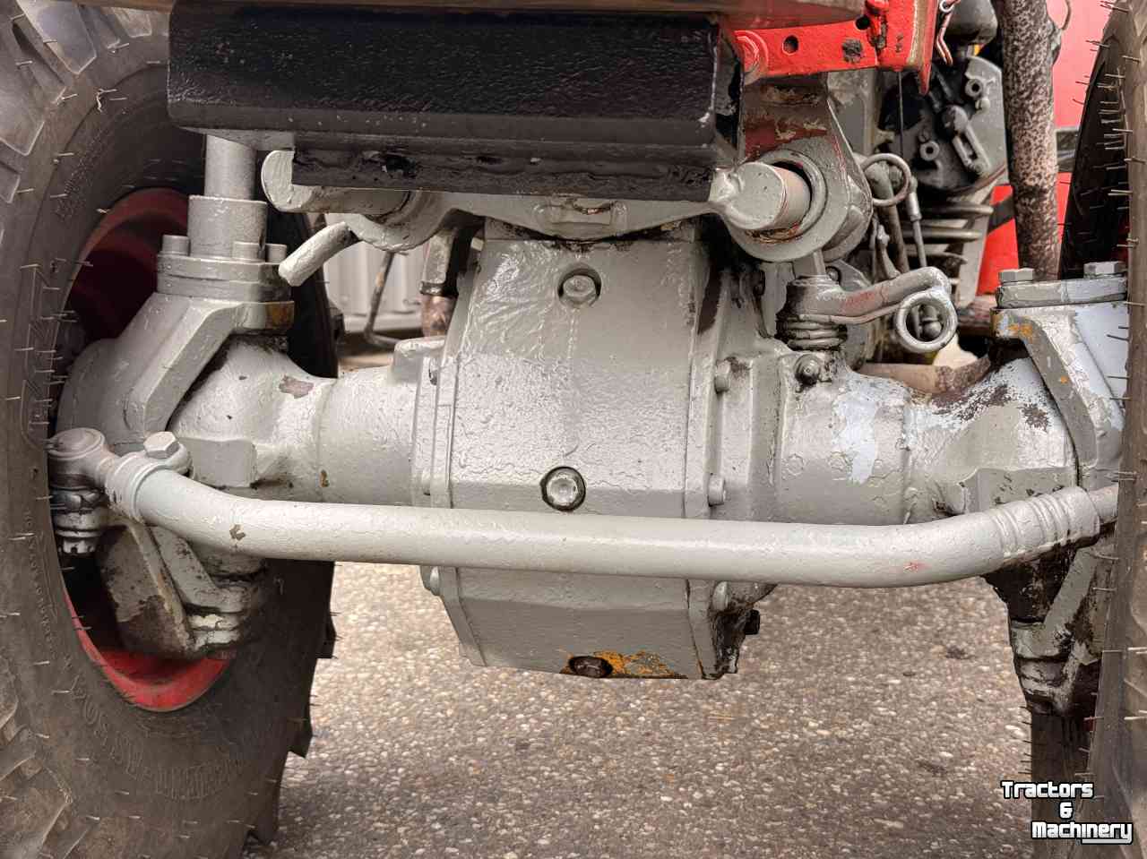 Obsttraktor Schanzlin 300A met kluitrooier