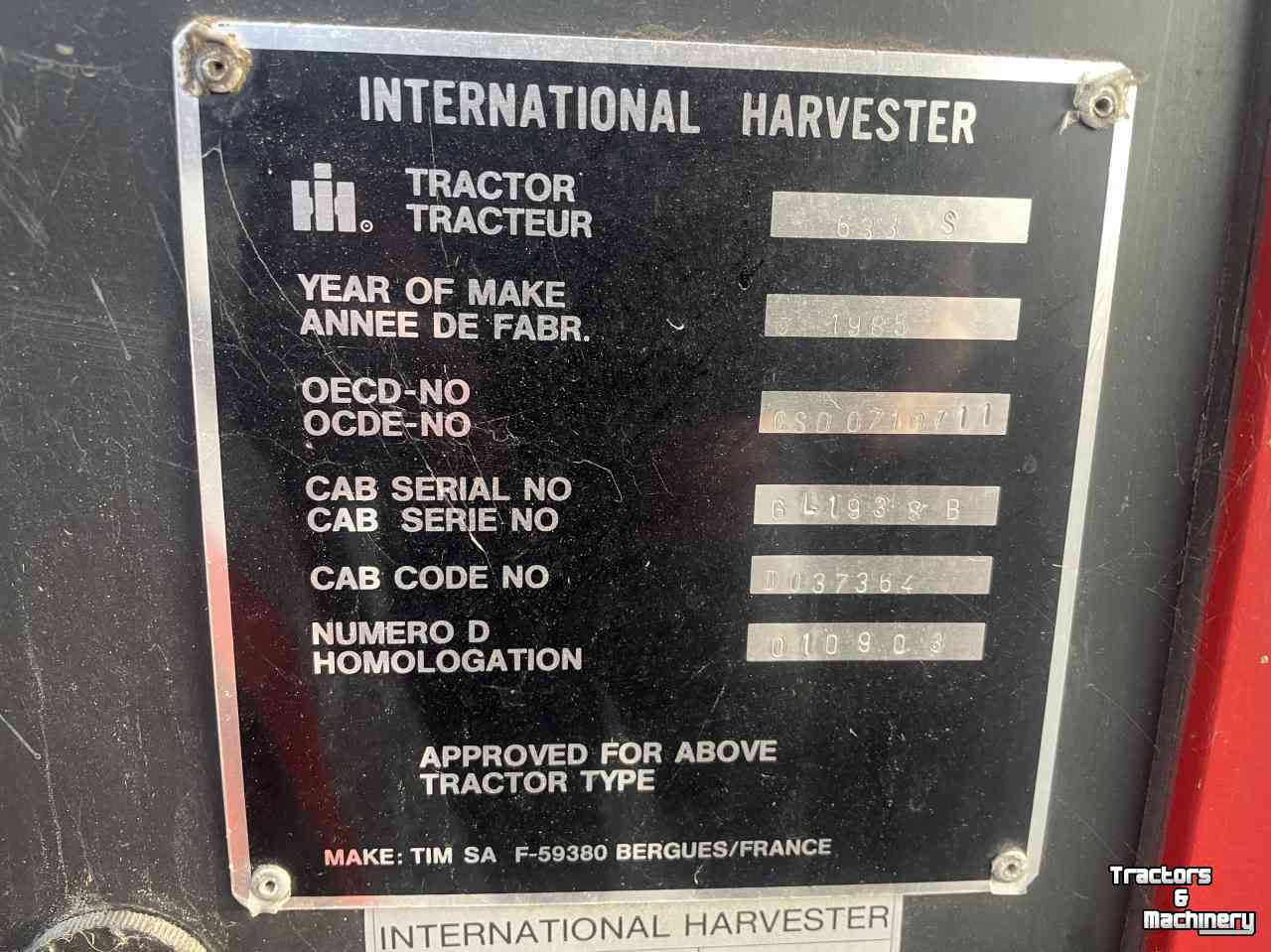 Schlepper / Traktor International 633