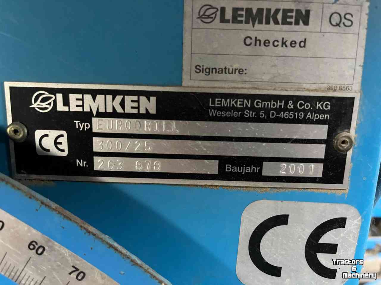 Drillmaschine Lemken EuroDrill 300 Zaaimachine