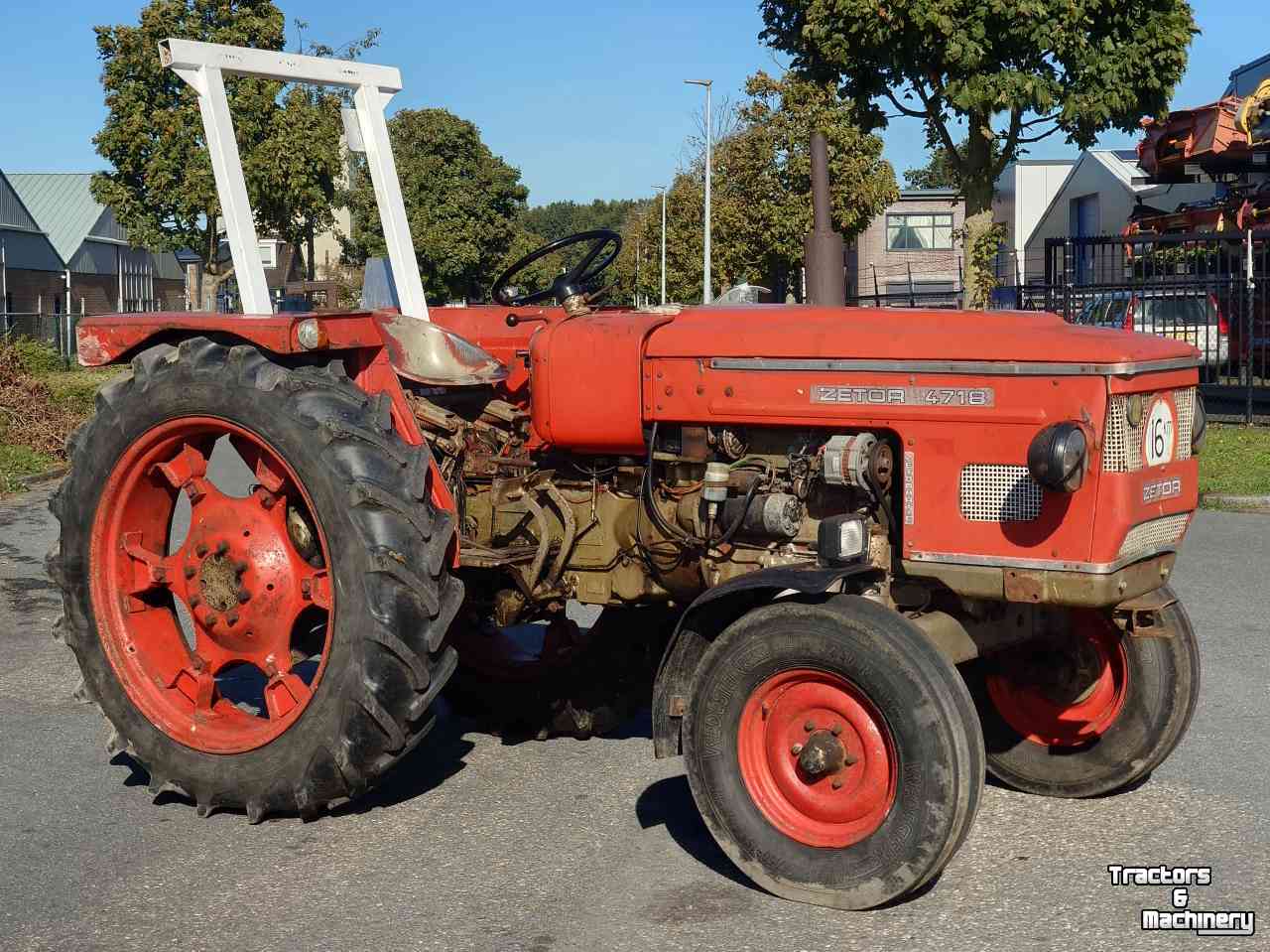 Gartentraktoren Zetor 4712 / 4718 NL Kenteken