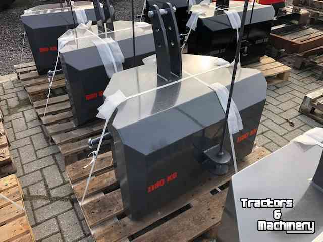 Frontgewichte  1150 kg gewicht staal frontgewicht frontblok