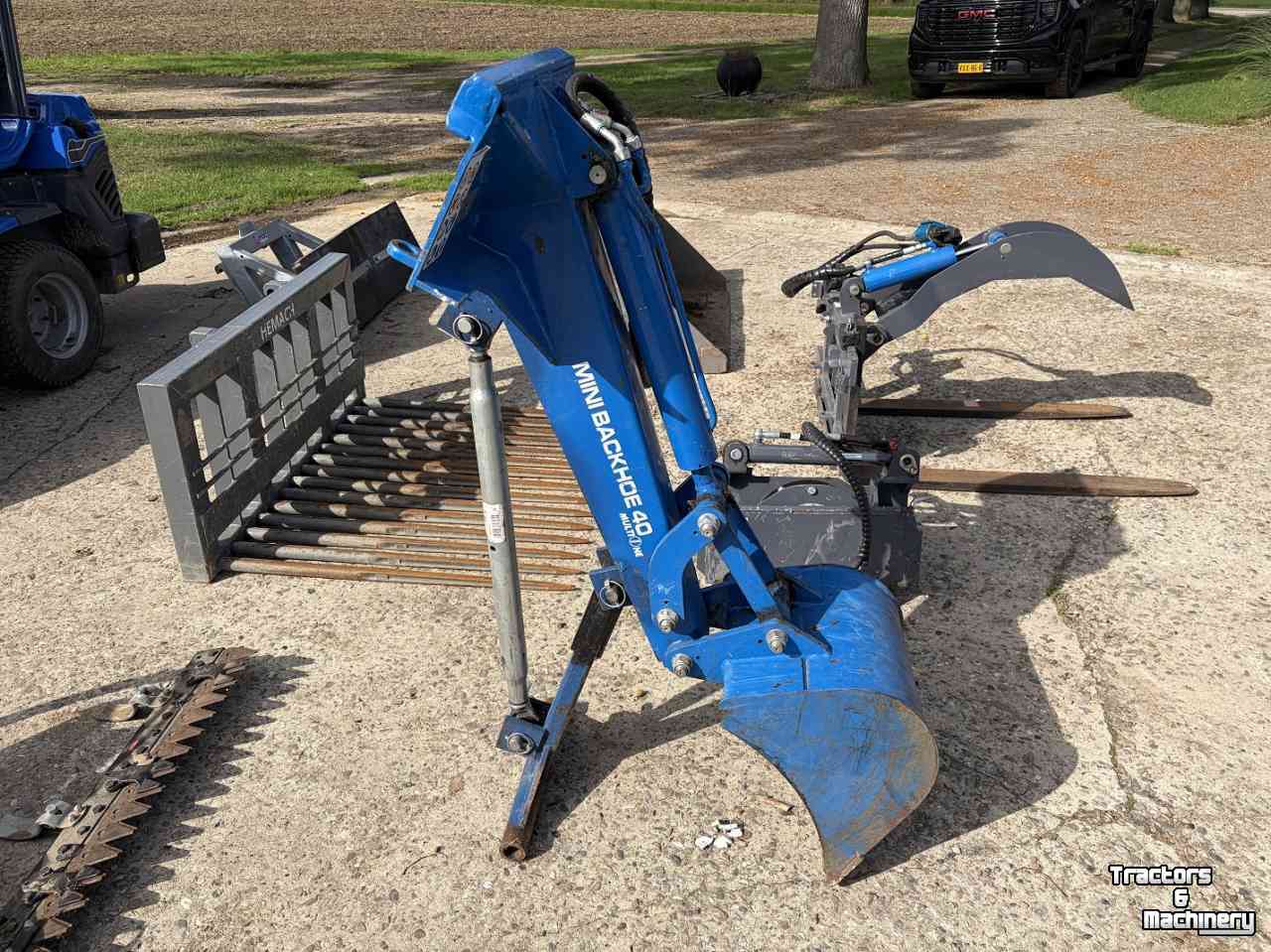 Radlader MultiOne K5.3 minishovel telelader inclusief aanboudelen!