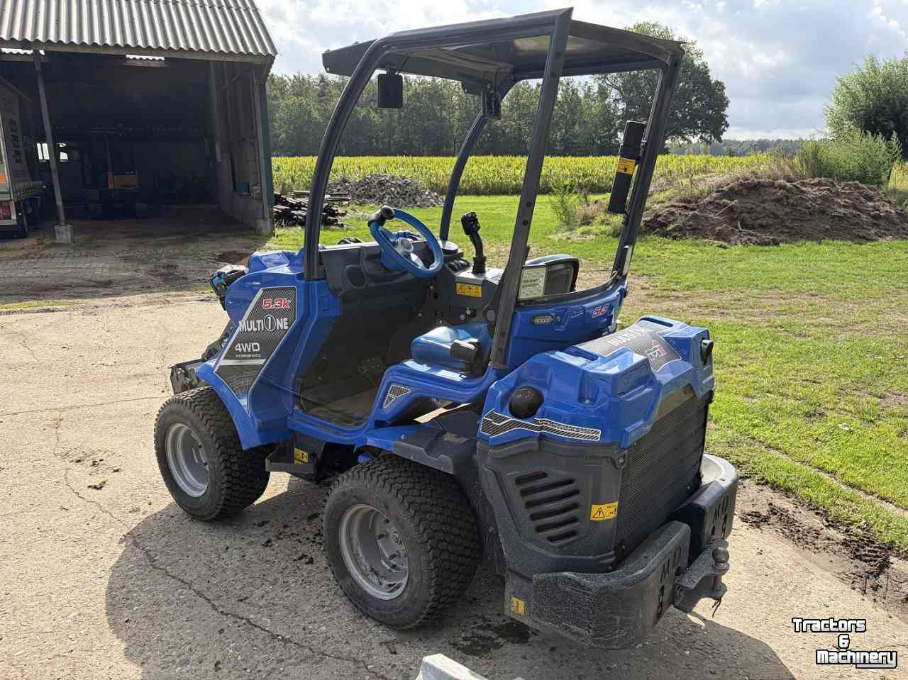 Radlader MultiOne K5.3 minishovel telelader inclusief aanboudelen!