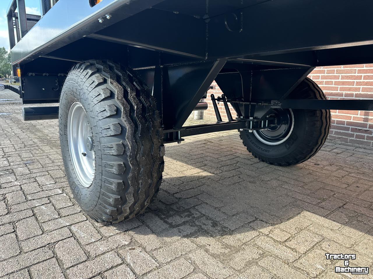 Anhänger AGM Bakkenwagen voor achter een kraan/shovel