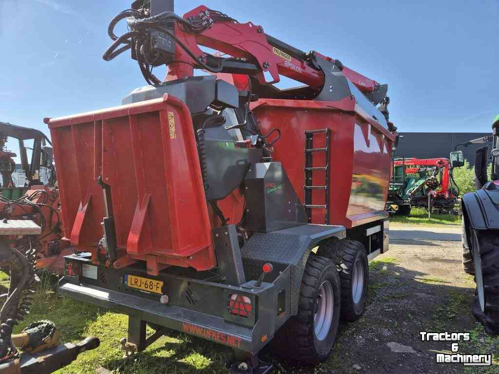 Holzhäcksler Greentec 942/14 A Houtversnipperaar + Hoogkipbak