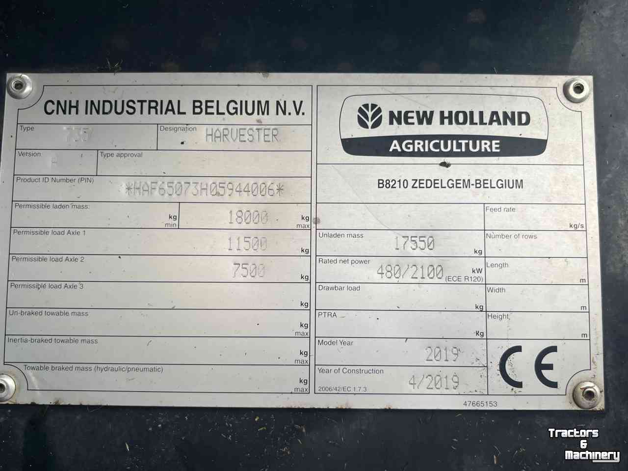 Feldhäcksler New Holland FR 650