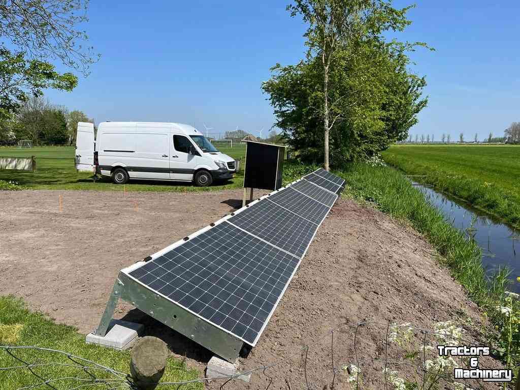 Aufsitzrasenmäher  Belrobotics / ECHO / Stand alone energie leverancier zonnepanelen accu