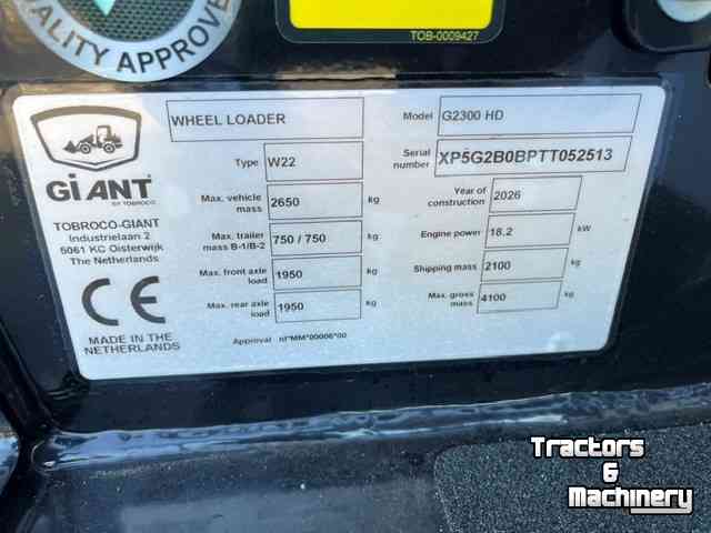 Radlader Giant G2300 HD
