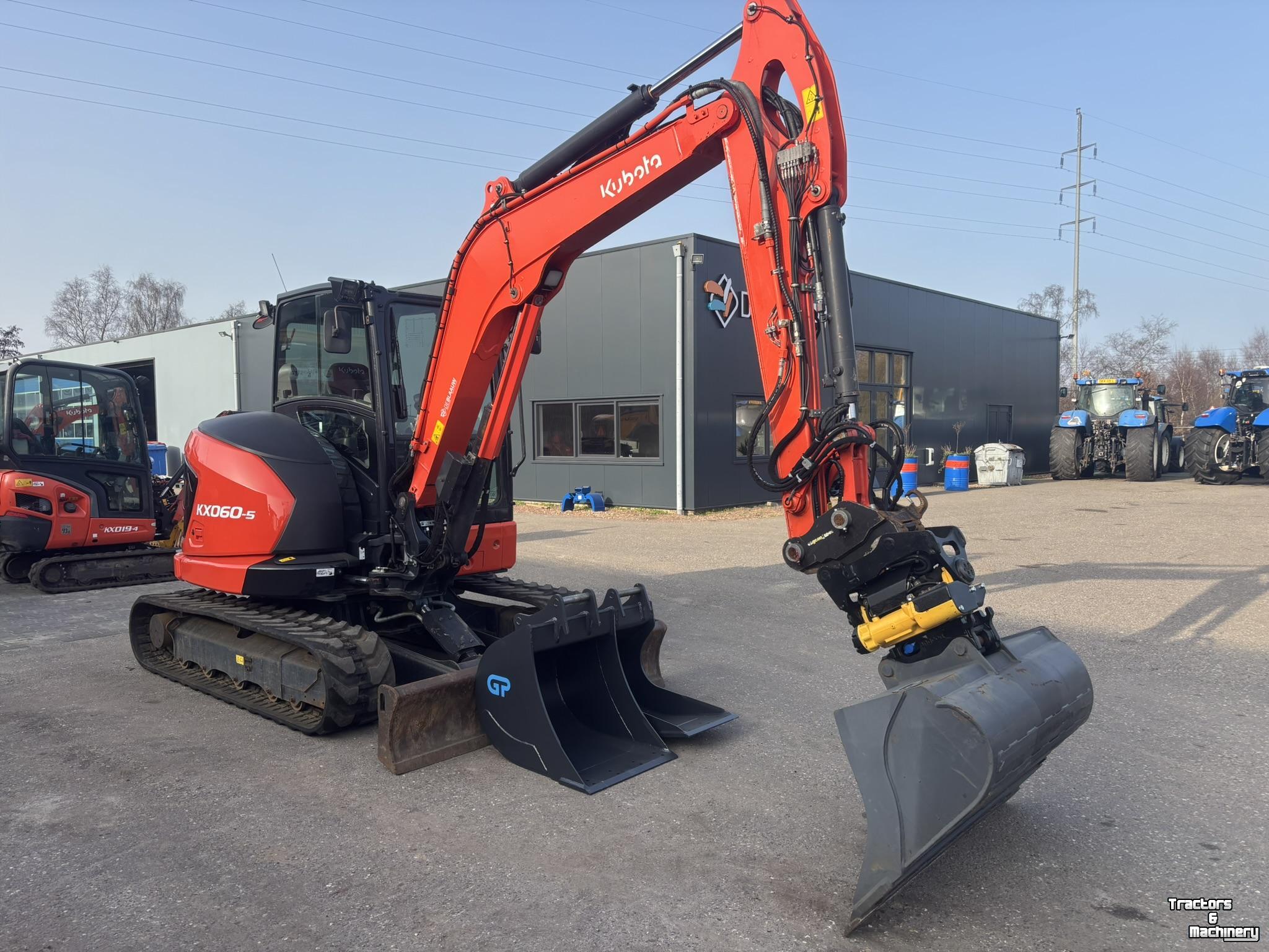 Mobilbagger Kubota KX060-5