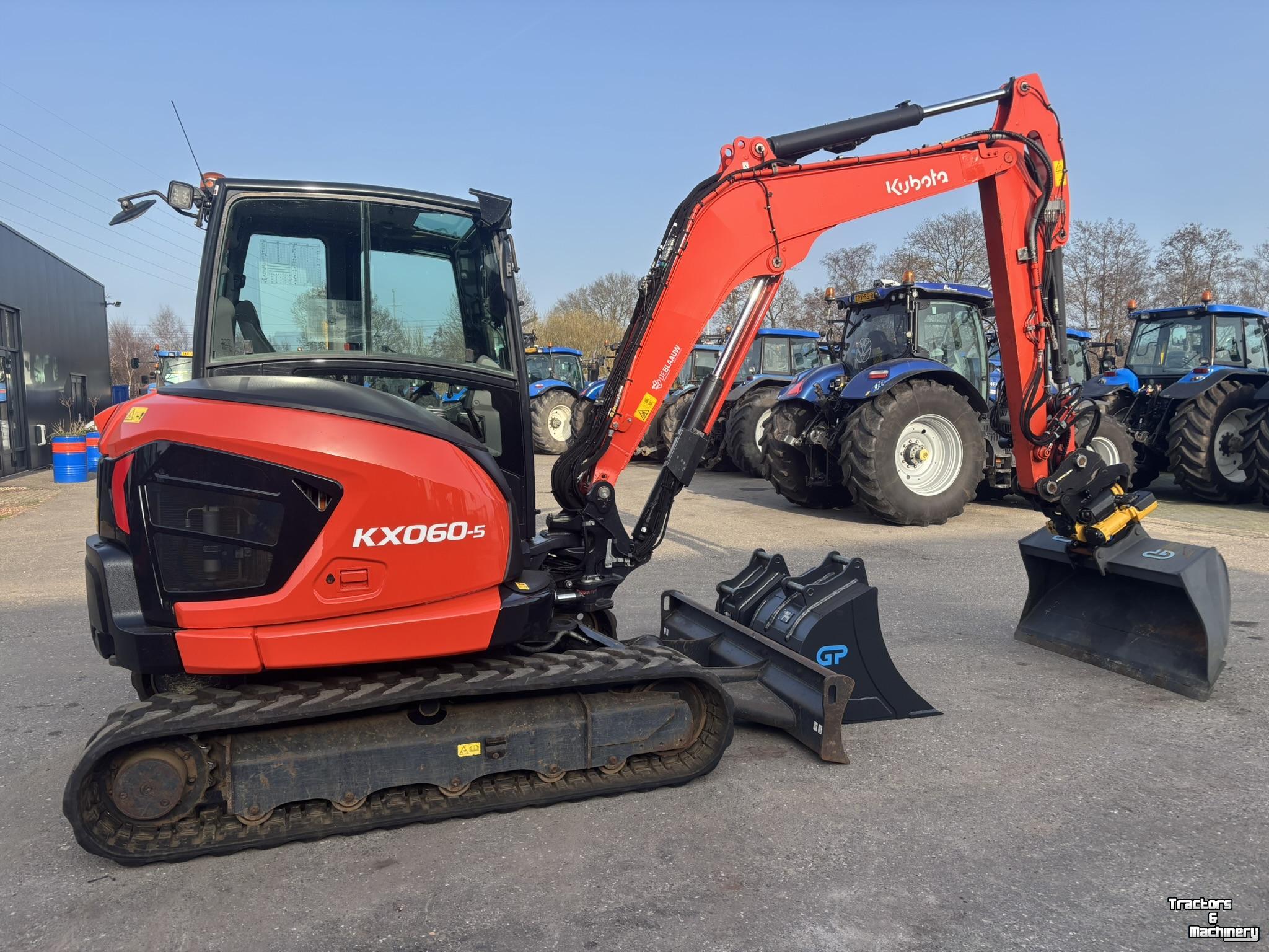 Mobilbagger Kubota KX060-5