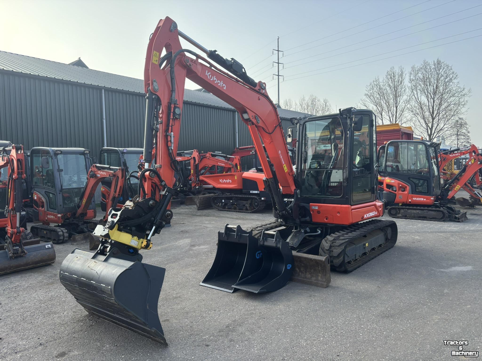 Mobilbagger Kubota KX060-5