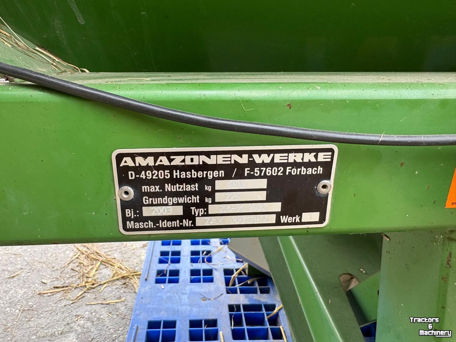 Düngerstreuer Amazone ZA-X Perfect 1402