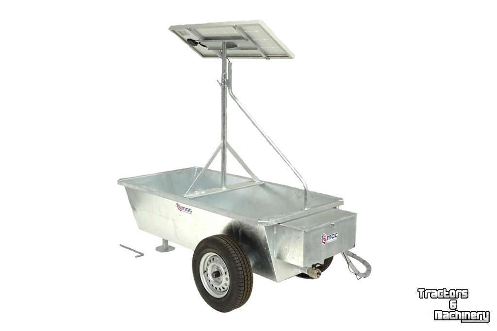 Tränkebecken Sonnenenergie Qmac Zonnedrinkbak / Drinkwaterbak / Veedrinkbak 900 LITER 100 WATT op zonne energie