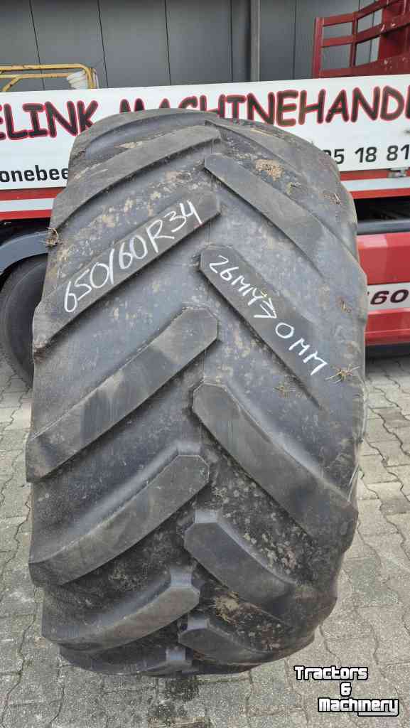 Räder, Reifen, Felgen & Distanzringe Michelin IF650/60R34 Axiobib enkele band 26mm